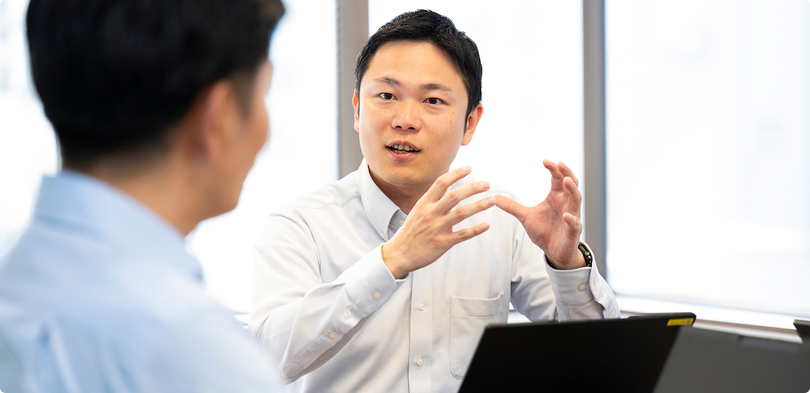 社員インタビュー写真